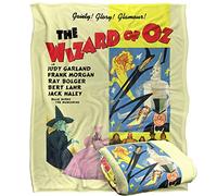 THE WIZARD OF OZ - Le Magicien d'Oz, Couverture Ultra Douce au Toucher, 152 x 127 cm