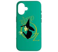 The Wizard of Oz Logo with Witch Coque pour iPhone 16