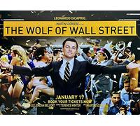 the wolf of wall street 2 Poster A3 - Affiche d'art de film en différentes tailles pour des idées de salon ou de chambre à coucher. Images de films cultes sans frontières Classique Iconic 70s 80s 90s