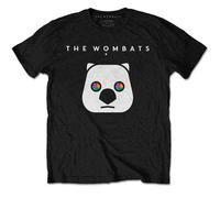 Rock Off Trade T-shirt Wombats - the Unisexe Noir Yeux arc-en-ciel Taille S (Import)