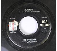 THE WOMENFOLK - THE WOMENFOLK 45 RPM MEDITATION / THE LAST THING ON MY MIND