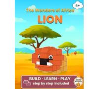 The Wonders of Africa! LION: Fun Facts • Focus Games • Coloring pages • DIY Brick Lion for Kids Ages 4-8