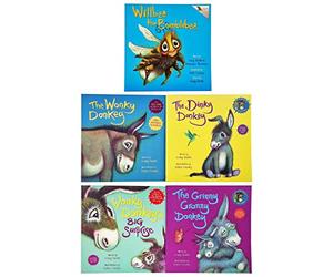 The Wonky Donkey Childrens Collection Coffret de 5 livres (The Wonky Donkey, Willbee the Bumblebee, The Dinky Donkey, The Grinny Granny Donkey et Wonky Donkey's Big Surprise)