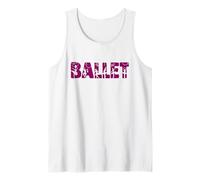 The Word Ballet - Silhouettes de danse Débardeur