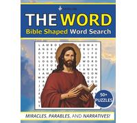 The Word: Bible Shaped Word Search - Illustrated Pages to Engage with Scripture Alongside Your Own Bible