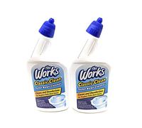 The Works Classic Clean Lot de 2 flacons de nettoyant pour cuvette de WC 24 ml