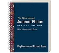 The WorkSmart Academic Planner Revised Edition WireBound Paperback by Richard Guare Peg Dawson, Richard Guare (Auteur)