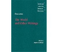 The World and Other Writings, Cambridge Texts in the History of Philosophy Rene Descartes, Stephen Gaukroger (Auteur)