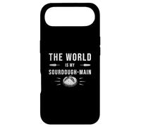 The World is My Sourdough-Main Funny Levain Bread Lovers Coque pour iPhone Air
