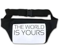 The World is Yours Sac banane Blanc