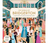 The World of Bridgerton 1000 Piece Puzzle: A 1000-piece Jigsaw Puzzle with Over 30 Characters to Spot