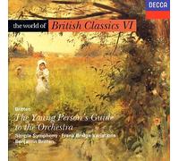the world of british classics vi britten the young persons guide to the opera AUDIO CD