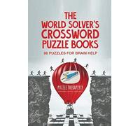 The World Solver's Crossword Puzzle Books 86 Puzzles For Brain Help
