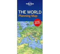Lonely Planet – The World Travel Map – 1re édition – Anglais
