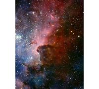 The World's Largest Sketch Book, 500 pages, 8.5'' x 11'' (Galaxy cover)