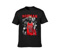 The Worm Dennis Rodman T-Shirt Unisex Black Mens Tees M