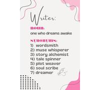 The Writer Definitions (Pink): For the writer who sees magic in words: a fun, portable notebook ready for every idea and spark of imagination on the go. Because sticky notes get lost!