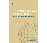 The Wto Case Law Of 2006-2007