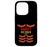 The Wurst Six Pack Ever. Drôle Oktoberfest Wurst Ever Coque pour iPhone 14 Pro