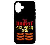 The Wurst Six Pack Ever. Drôle Oktoberfest Wurst Ever Coque pour iPhone 16