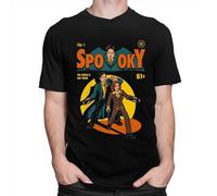 The X Files Truth is Out There Spooky T-Shirt Man's Fashion Black Unisex Tees M