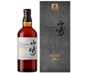 The Yamazaki 18 YO 100th Anniversary Mizunara Limited Edition Japanes Single Malt Whisky 0,7L (48% Vol.)