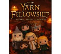 The Yarn Fellowship: Crochet Heroes of Fantasy: Create 6 Unofficial Fantasy Amigurumi Characters - Frodo, Gandalf, Legolas, Aragorn, Gimli & Galadriel - with Detailed Step-by-Step Instructions