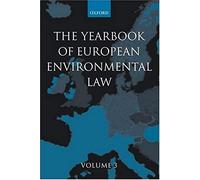 The Yearbook Of European Environmental Law