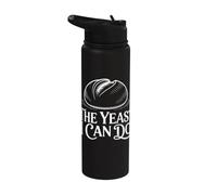 The Yeast I Can Do Levain Starter Stainless Steel Insulated Water Bottle