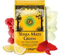 Thé Yerba Mate MATE GREEN Flor de Limonero 200 g - yerba maté brésilienne fruitée et herbacée - ingrédients naturels - sans ajout d'arômes artificiels