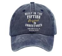 The Young at Heart Classic Cap - Timeless Treasure Winter for Women & Men, Cozy Casual Style (Twilight Navy)