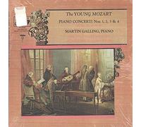 The Young Mozart (Piano Concerti Nos. 1, 2, 3, & 4) - Wolfgang Amadeus Mozart, Martin Galling, Stuttgarter Solisten, Günther Wich LP