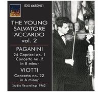 The Young Salvatore Accardo Vol 2 Paganini