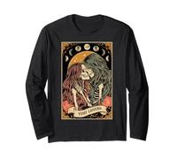 The Yuri Lovers Anime Manga Carte de Tarot Japonais Squelette Manche Longue