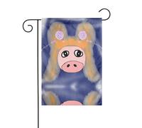 The YYHWHJDE The head of the Bull Devil Picture Taille précise de ce drapeau de jardin est de 30,5 x 45,7 cm, ce qui est un rapport d'or soigneusement conçu. Il s'adapte parfaitement à la grande