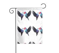 The YYHWHJDE They love each other Picture precise size of this garden flag is 30,5 x 45,7 cm, ce qui est un rapport d'or soigneusement conçu. Il s'adapte parfaitement à la grande majorité des jardins