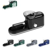 The Za Machine, Portable Herb Grinder 8mm Tube, Za Rolling Machine, The Za Roller, Electric Cigarette Rolling Machine, 2024 New TheZaMachine, Electric 6.5mm/8mm Za Rolling Machine (Black,6.5/8mm)