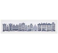 Thea Gouverneur - Kit de point de croix compté - City Street Amsterdam - Lin - 32 Compter - Pour adultes - 873
