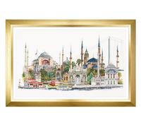Thea Gouverneur - Kit de point de croix compté - Istanbul - Aida - 18 Compter - Pour adultes - 479A