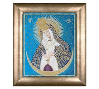 Thea Gouverneur - Kit de point de croix compté - Notre-Dame de la porte de l'aube - Aida - 18 Compter - Pour adultes - 530A