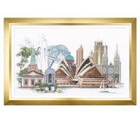 Thea Gouverneur - Kit de point de croix compté - Sydney - Aida - 18 Compter - Pour adultes - 480A
