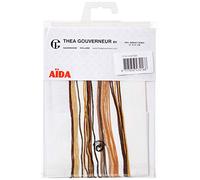 Thea Gouverneur Kit de point de croix Multicolore 13 x 13 cm