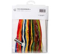 Thea Gouverneur Kit de point de croix Multicolore 16 x 117 cm