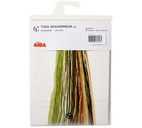 Thea Gouverneur Kit de point de croix Multicolore 26 x 35 cm