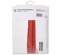 Thea Gouverneur Kit de point de croix Multicolore 33,5 x 33,5 cm