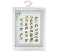 Thea Gouverneur Kit de point de croix, Multicolore, 33x45cm