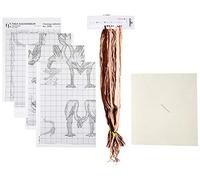 Thea Gouverneur Kit de point de croix, Multicolore, 43x58cm