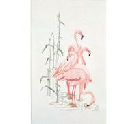 Thea Gouverneur zestaw do haftu krzyżykowego "Flamingo Aida", 38x65cm
