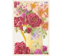 Thea Gouverneur zestaw do haftu krzyżykowego "Rose Bouquet Evenweave", 24x34cm