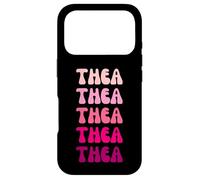 Thea Retro Stack Design Coque pour iPhone 17 Pro